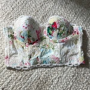 Floral Corset -NWOT